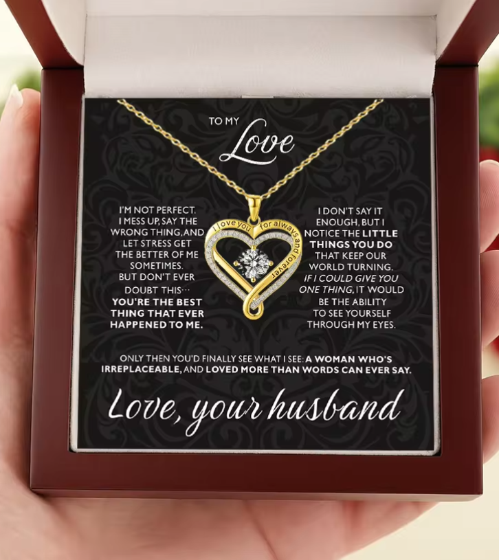 To My Wife Forever & Always Heart