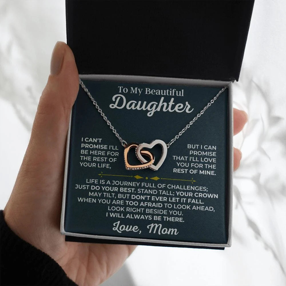 To My Granddaughter - Forever Linked Hearts - Gift Set
