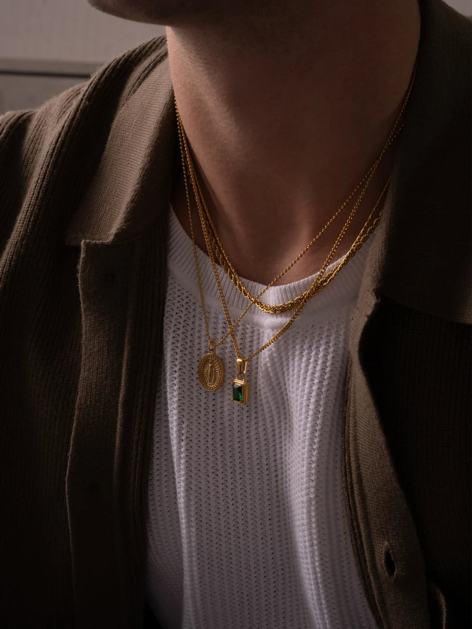 OCEAN GEMSTONE CHAIN | 18K Gold