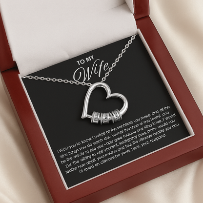 "The Heart of the Family" Necklace verdo