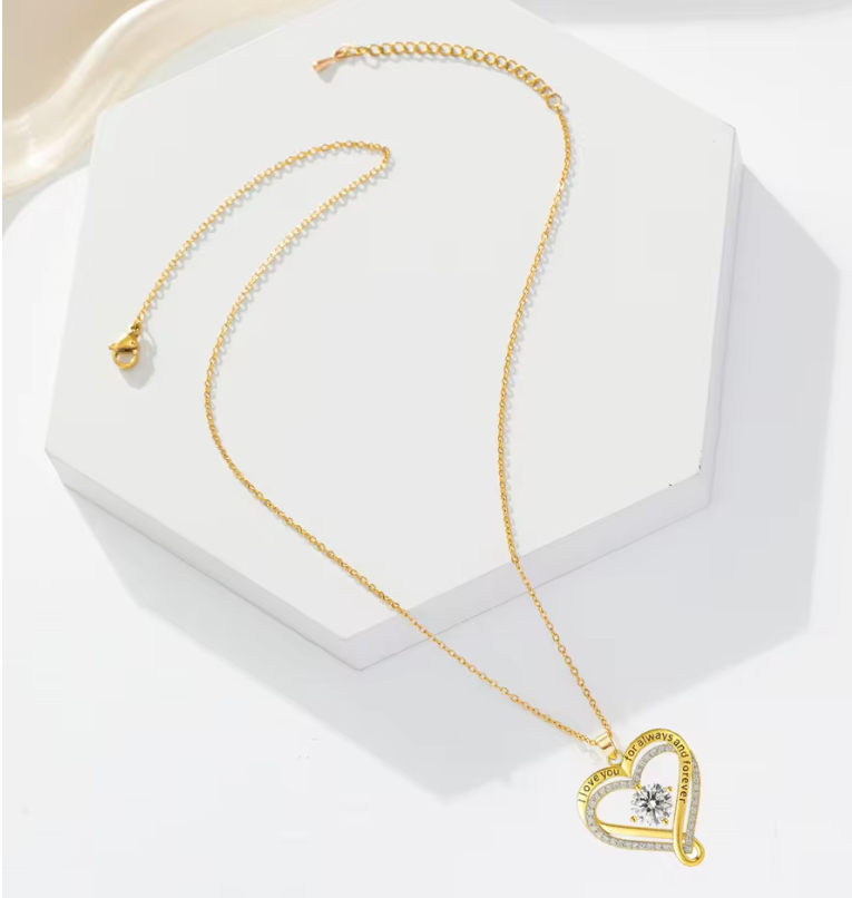 Para mi esposa, corazón para siempre y siempre