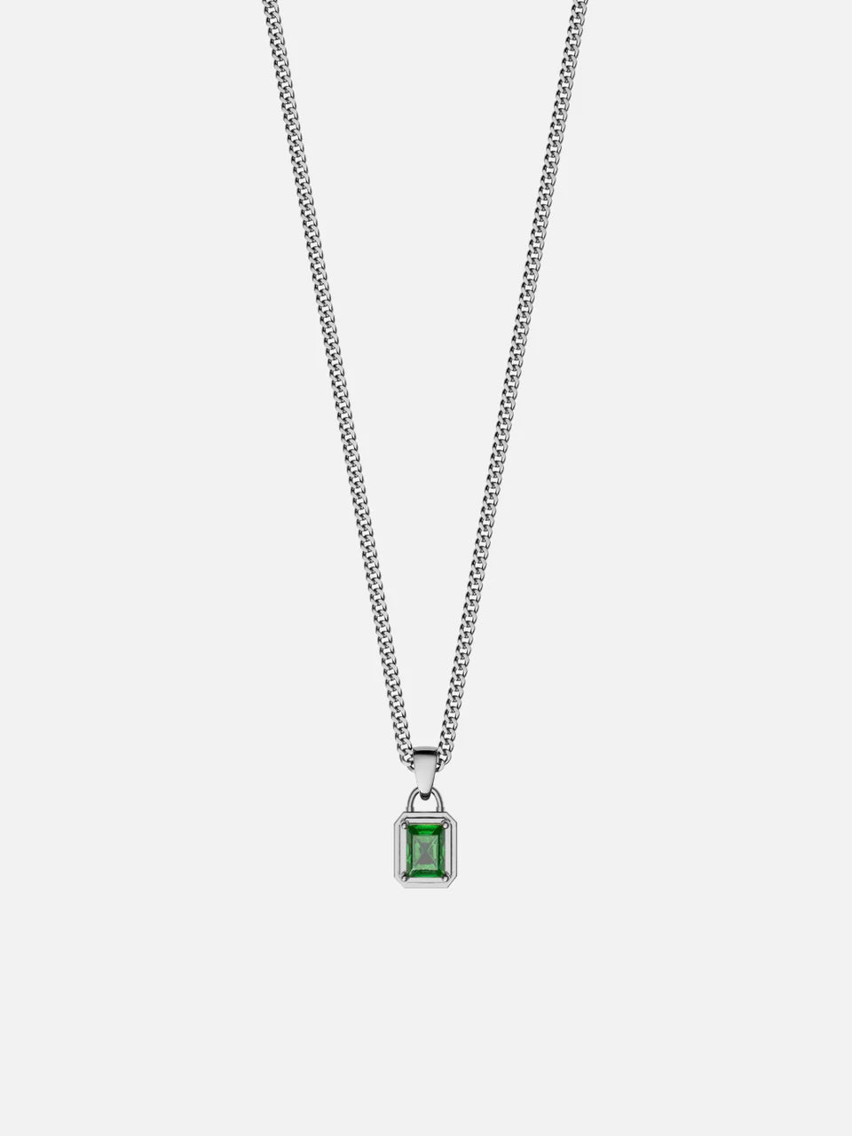 CATENA CON GEMMA OCEANICA | Oro 18K