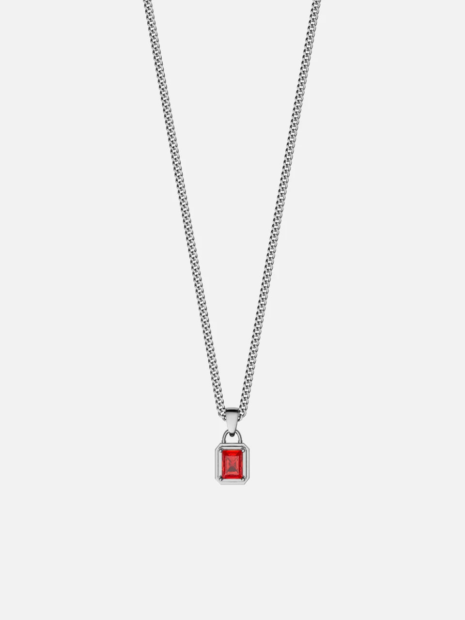 CATENA CON GEMMA OCEANICA | Oro 18K