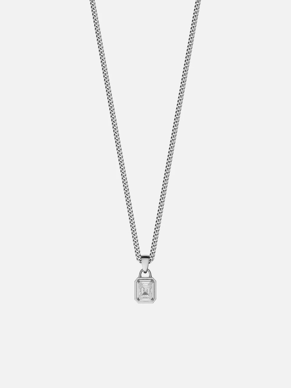 CATENA CON GEMMA OCEANICA | Oro 18K