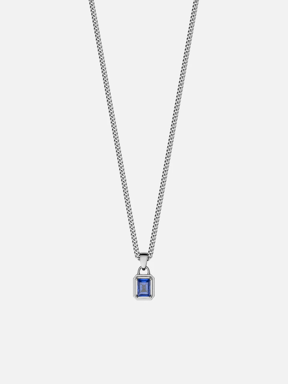 CATENA CON GEMMA OCEANICA | Oro 18K