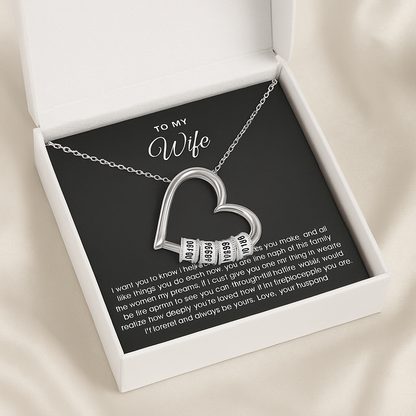 "The Heart of the Family" Necklace verdo