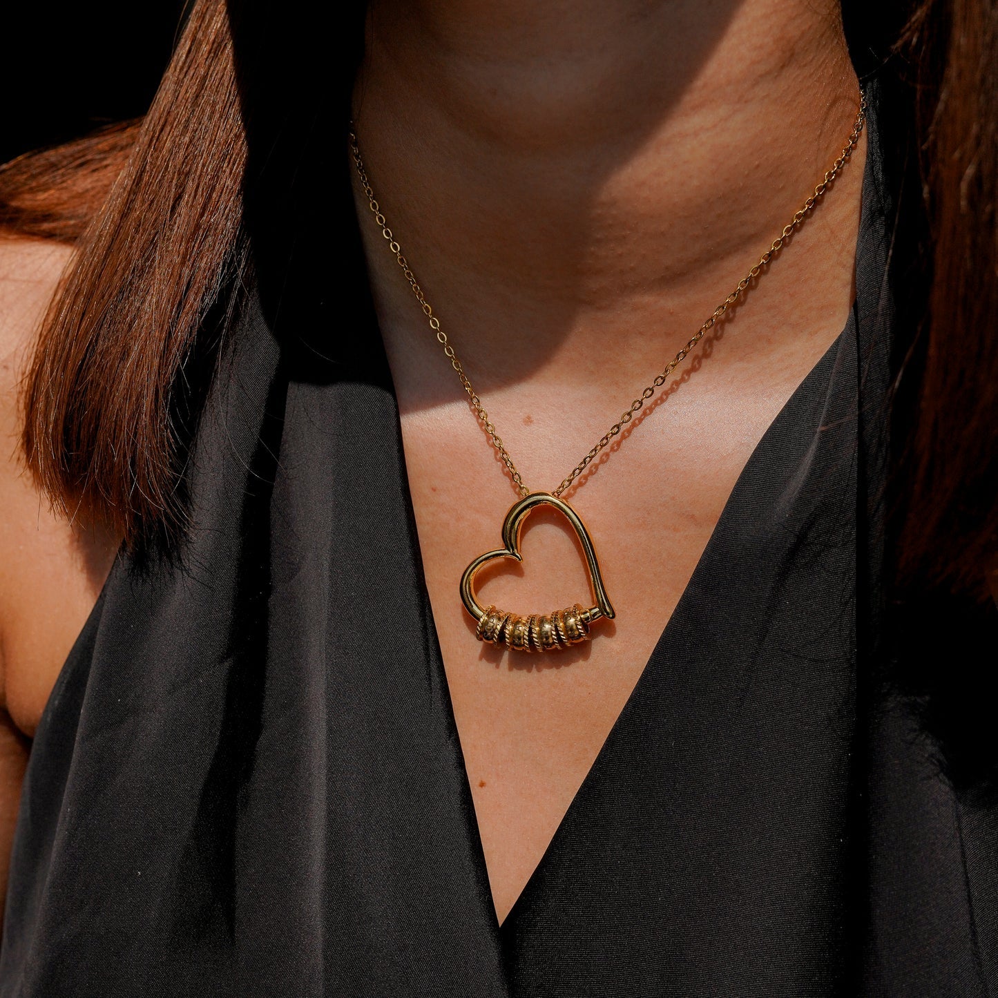 "The Heart of the Family" Necklace verdo