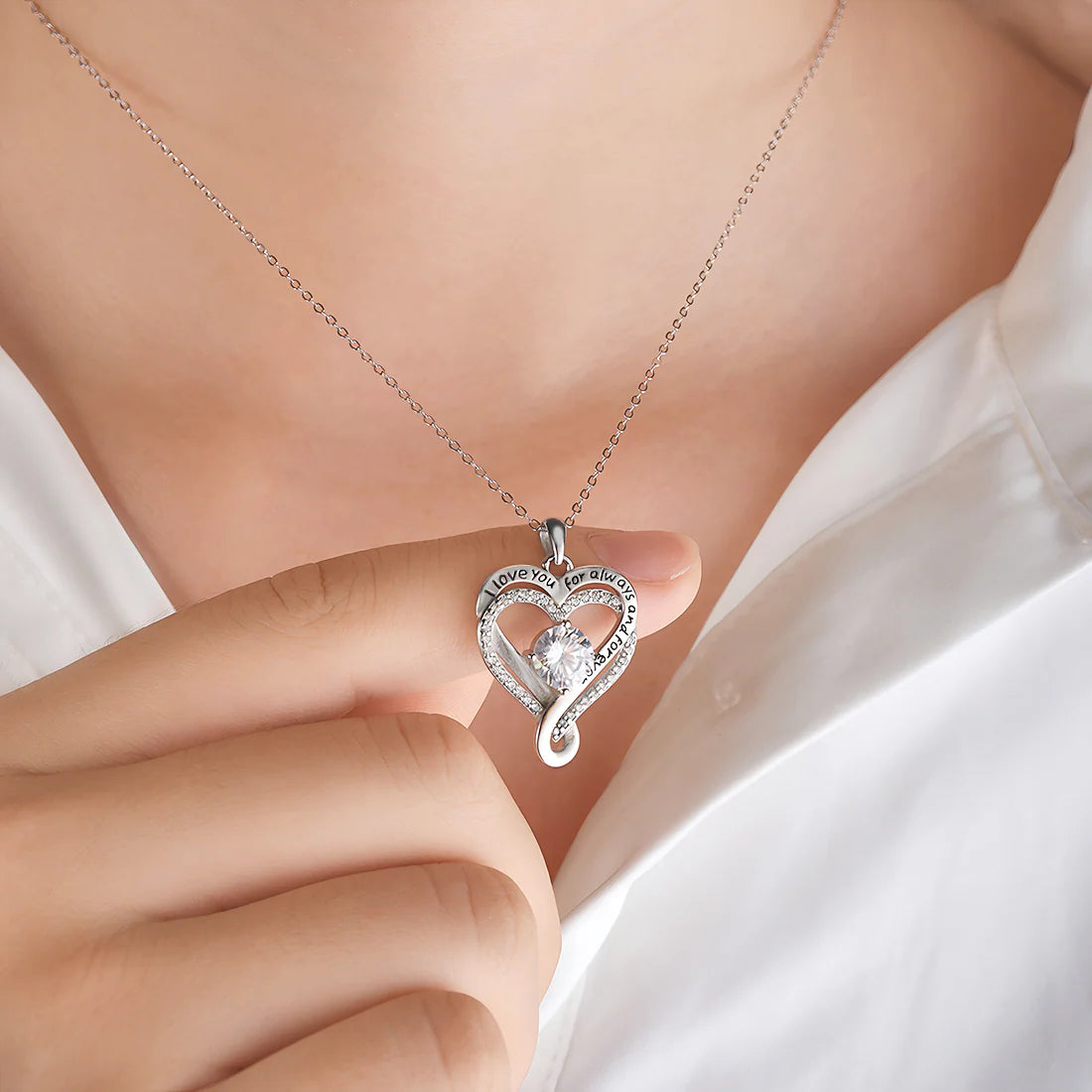 Para mi esposa, corazón para siempre y siempre