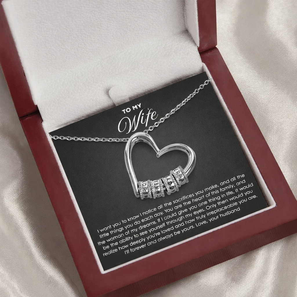 "The Heart of the Family" Necklace verdo