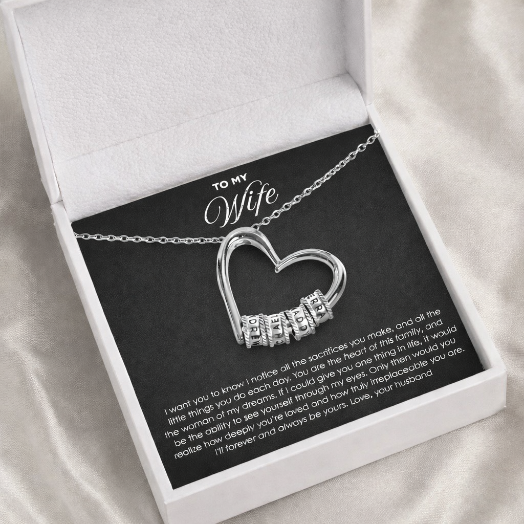 "The Heart of the Family" Necklace verdo
