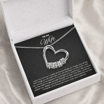"The Heart of the Family" Necklace verdo