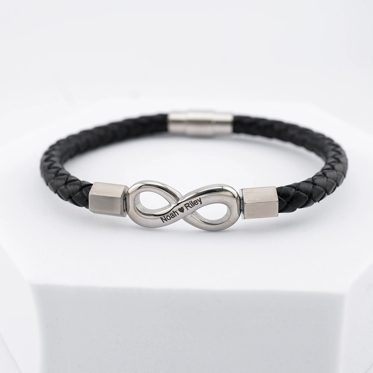 Verdo To My Man Infinity Personalized Bracelet