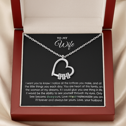 "The Heart of the Family" Necklace verdo