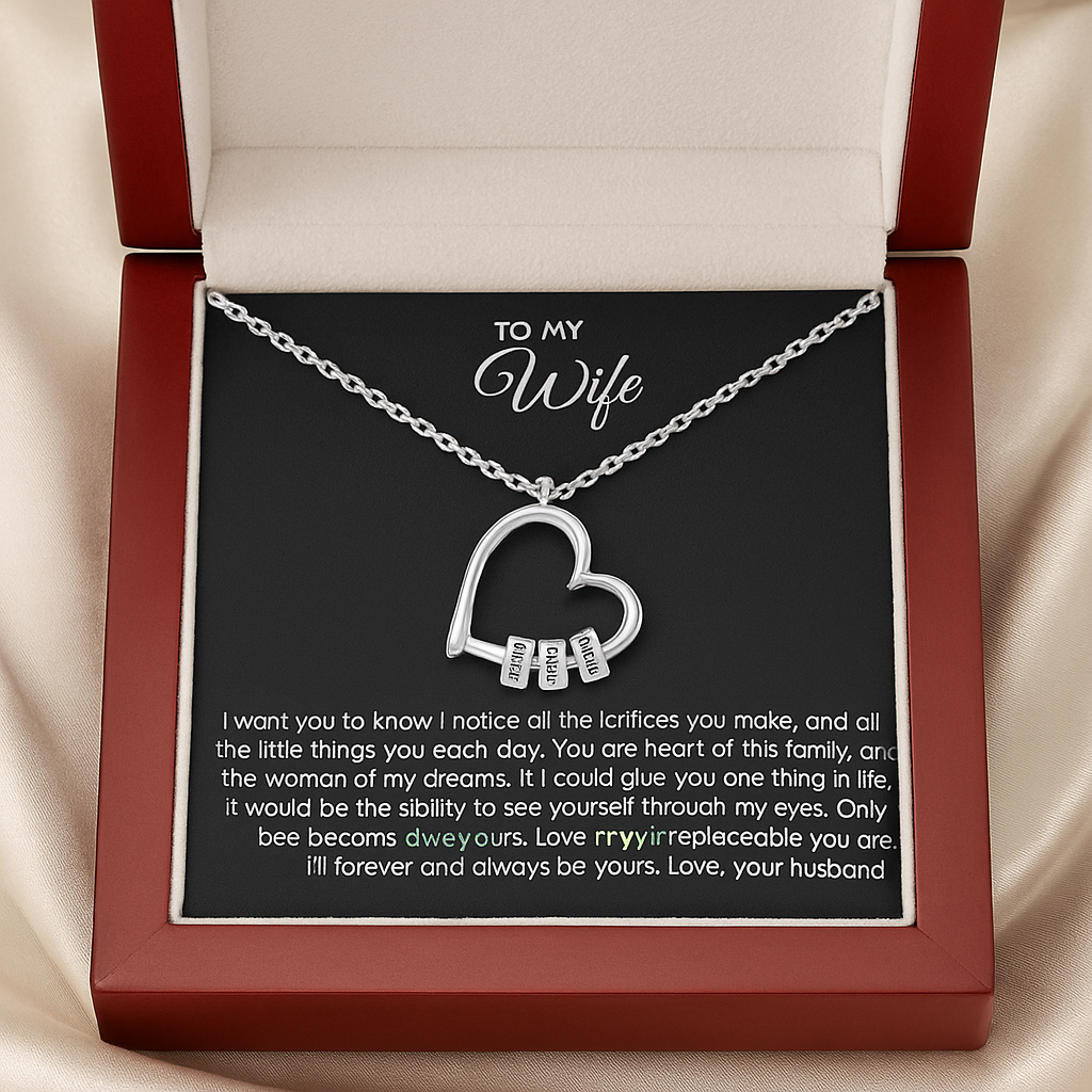 "The Heart of the Family" Necklace verdo