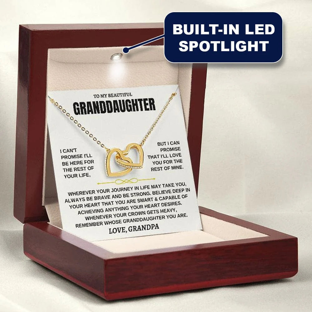 À Ma Petite-Fille - Cœurs Liés Pour Toujours - Coffret Cadeau