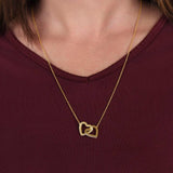To My Granddaughter - Forever Linked Hearts - Gift Set