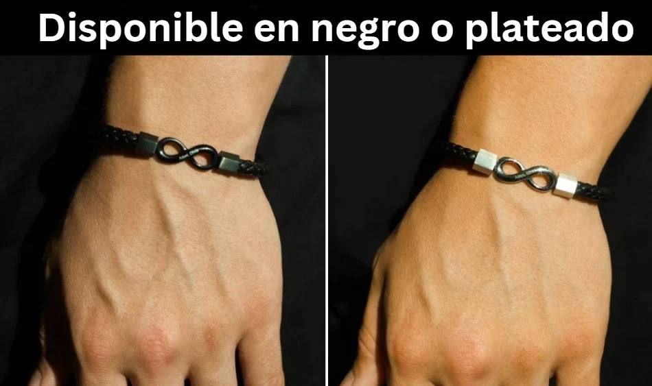 "Para Mi Esposo" - Pulsera Infinita Personalizada Verdo