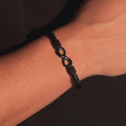 Verdo To My Man Infinity Personalized Bracelet